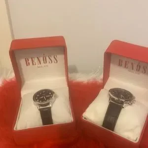 ❤️Benoss Milan Womens and Mens Watches dual New Mens and Womens Matching Benoss Milan Wristwatches Lot  main image 3
